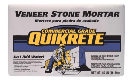 QUIKRETE® Veneer Stone Mortar 80lb