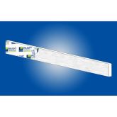 3/4" x 4" x 9' White PVC Trim Woodgrain/Smooth